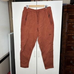Nike Sportswear Therma-Fit ADV Tech Fleece Floral Jogger Pants DX8048-641 Sz M